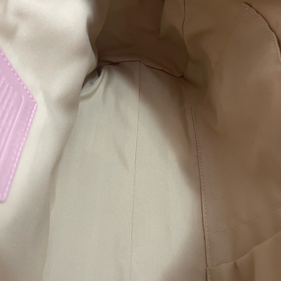 FINAL PRICE Vintage Coach Hamilton satchel bag #13091  Pink & White - Picture 9 of 16